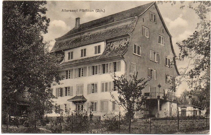 Cartoline postali: PFÄFFIKON ZH Altersasyl – Usato da Jona venduto da philajona