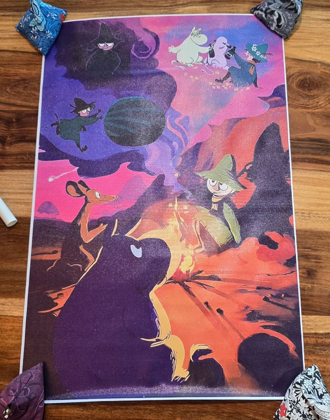 Foto & Immagini: Moomin mumin Leinwand-Bild – Nuovo e nell'imballaggio originale da Zürich venduto da amysmith