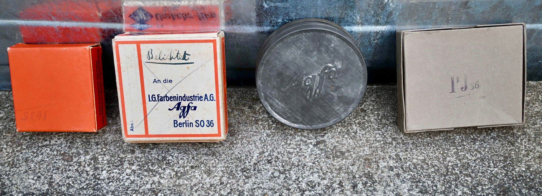 Pellicole: 3 alte AGFA FILMDOSEN / KARTONVERPACKUNGEN leer – Usato da Pfaffhausen venduto da mono_rec 4