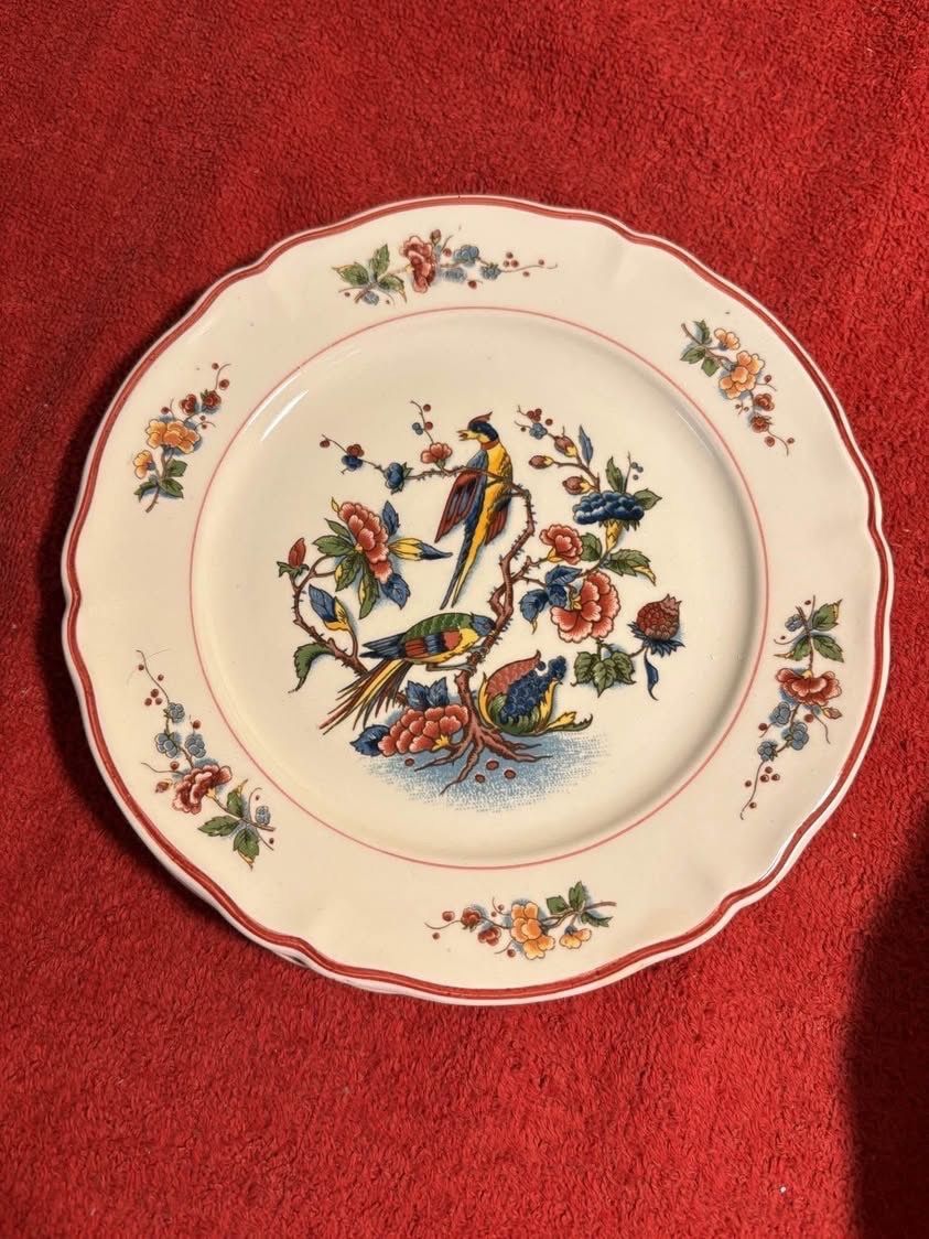 Villeroy & Boch Piatti: 4 Villeroy&Boch Teller Phoenix rot – Usato da Hindelbank venduto da brm_72zv 1