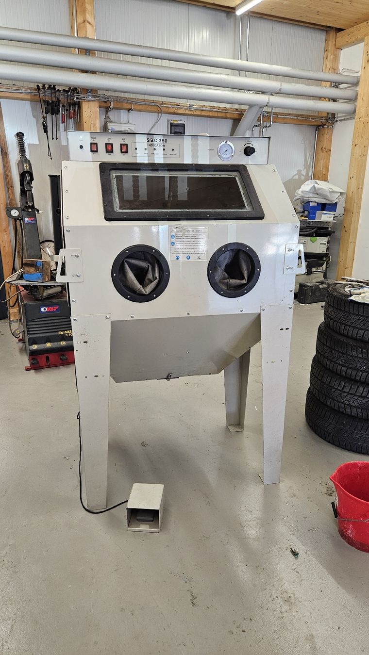 Toutes les machines: Sandstrahlkabine SBC 350 – D'occasion à Rafz par Rgoldwing