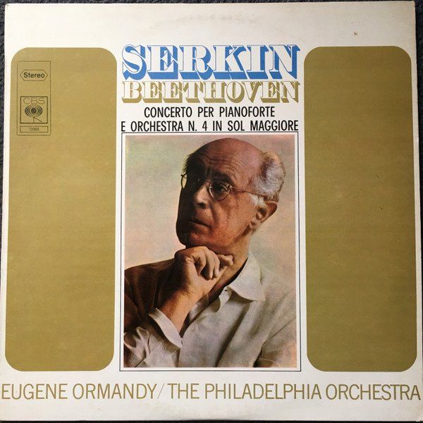 Vinyles: Beethoven/PO/Serkin/Ormandy: Fourth Piano Concerto LP – Neuf (Voir description) à Steinhausen par Vilivinili