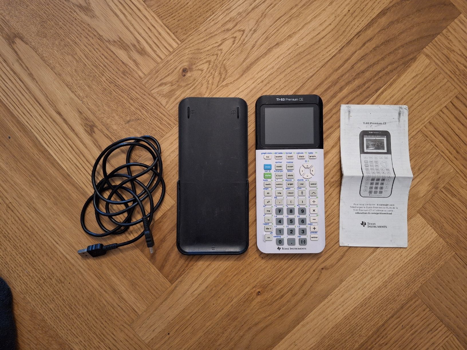 Texas Instruments Taschenrechner: Texas Instruments, TI-83 Premium CE, Graphing Calculator – Gebraucht aus Zürich von mar_wm6f