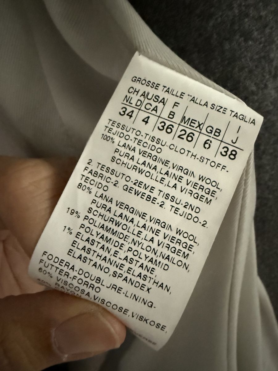 Max Mara Manteaux: Max Mara Wool Coat - Houndstooth Pattern - Size 34 – D'occasion à Luzern par rec_8srh 1