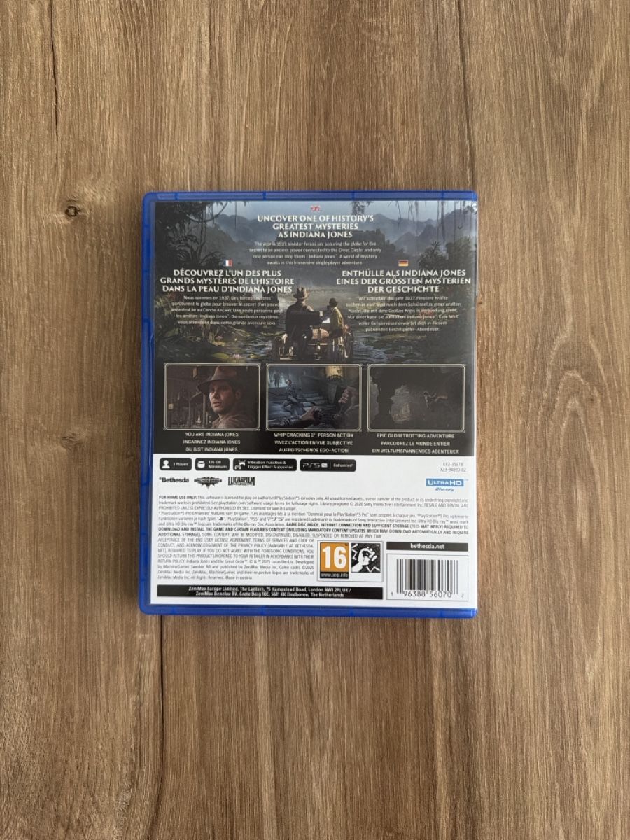Spiele: Indiana Jones PS5 – Neu (gemäss Beschreibung) aus Wald ZH von Uyama 1