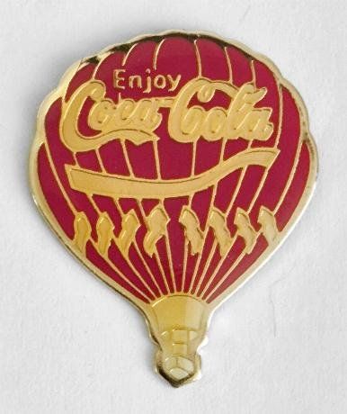 Coca-Cola Plaquettes & Badges: Coca-Cola Ballon Pin – D'occasion à Pfäffikon ZH par Colacity