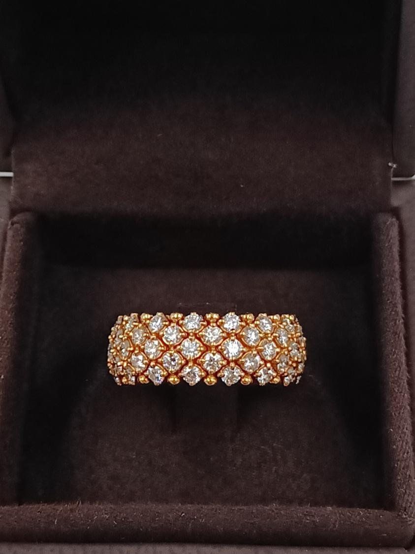 Anelli: FULL PAVÉ DIAMANT RING IN 750 ROTGOLD – Usato da Luzern venduto da EdiGem 2