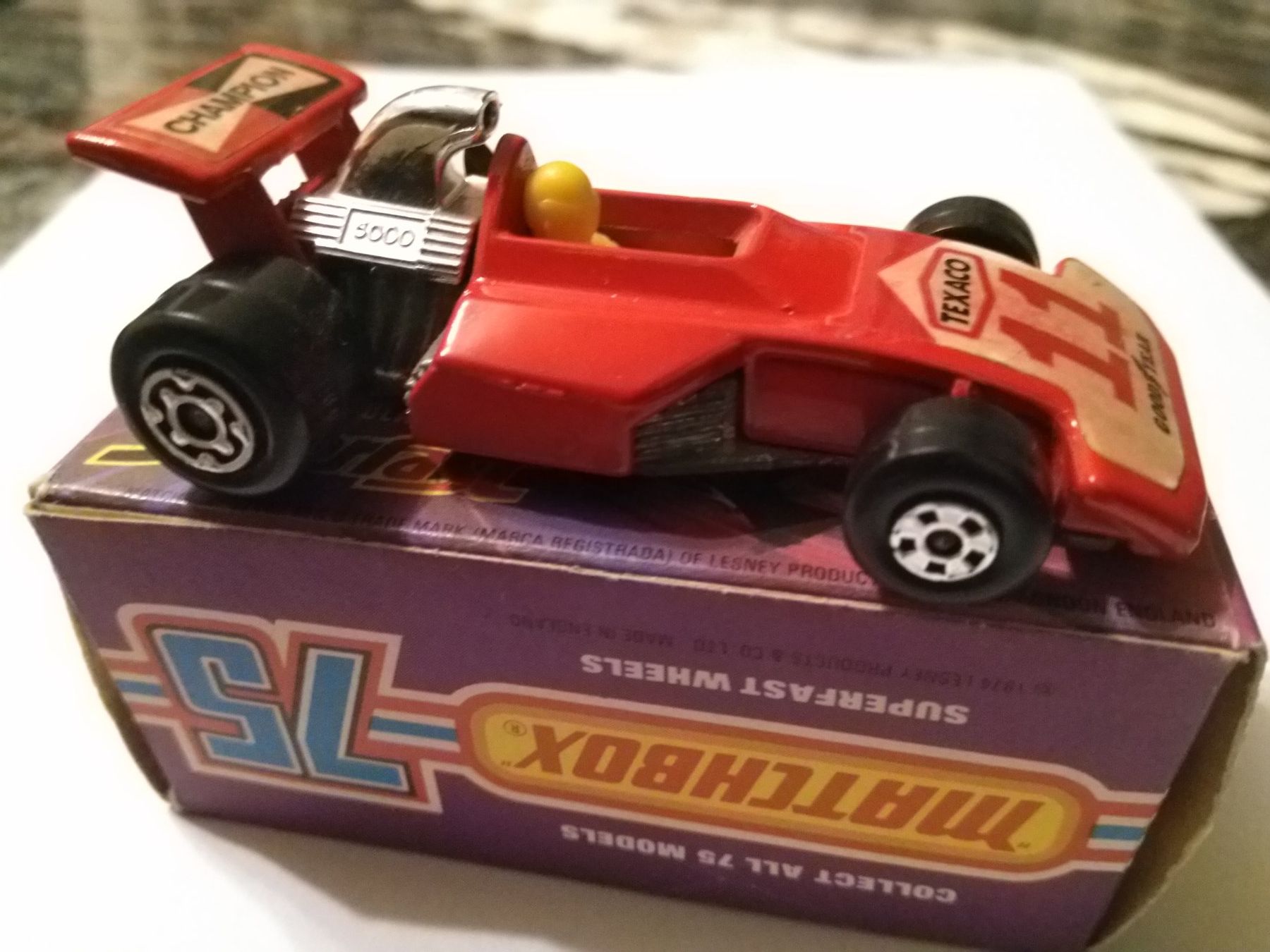 Matchbox Modellautos: Matchbox Superfast 36 Formula 5000 inkl. Box – Neu und originalverpackt aus Hinwil von liliane2011