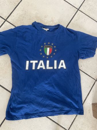 Blaues Italien T-Shirt Gr. 152