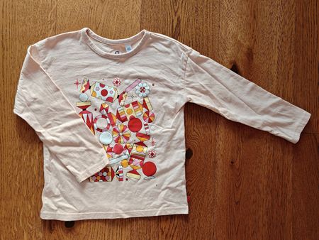 Okaidi Langarmshirt rosa  Grösse 116 