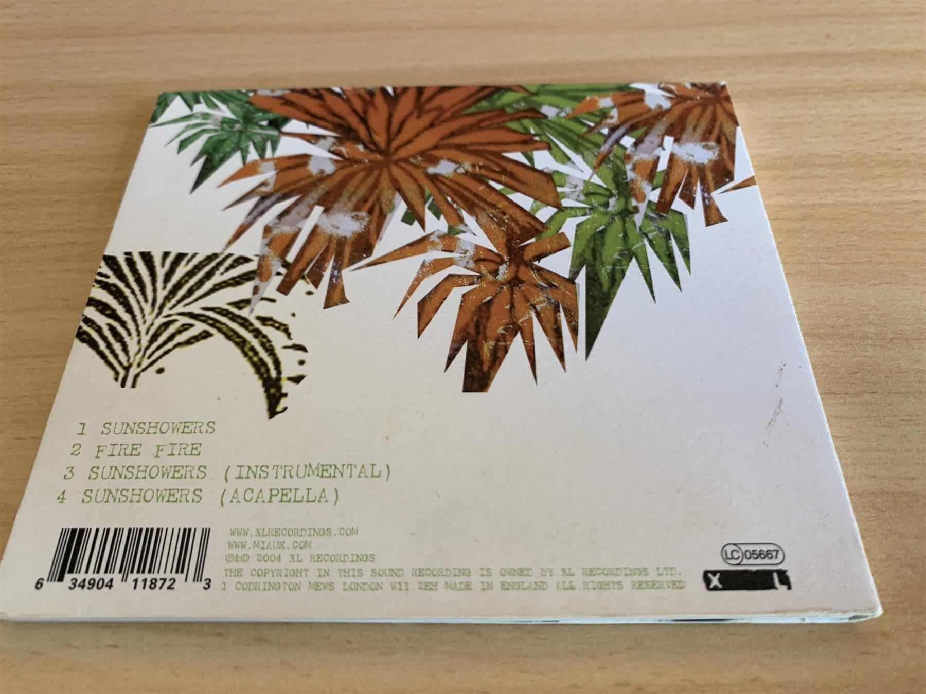 CD: M.I.A. – Sunshowers – Usato da Rikon im Tösstal venduto da Alpenmutz 1