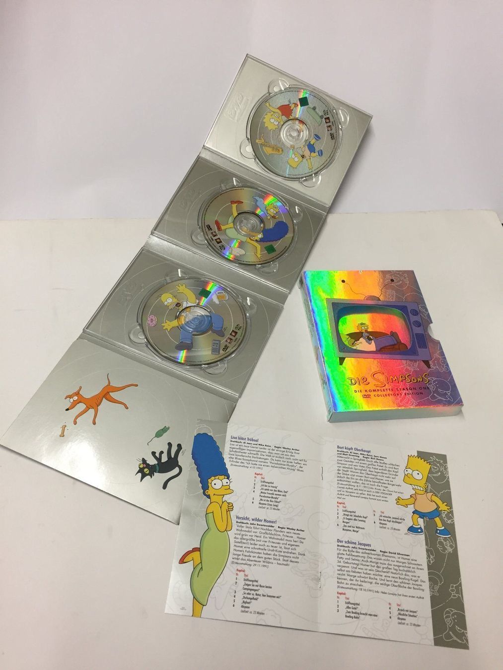 Alle DVDs: 3 x DVD Die Simpsons, Collectors Edition – Gebraucht aus Schaffhausen von sparzone 1