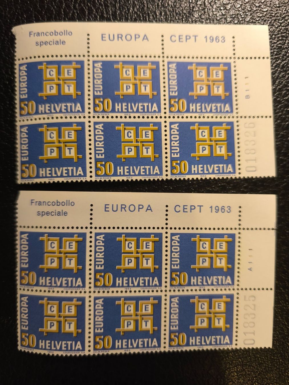 Tutti i francobolli: Briefmarken 2x 6er z401 Rand oR Nummer – Nuovo (secondo la descrizione) da Schönenwerd venduto da Rei6