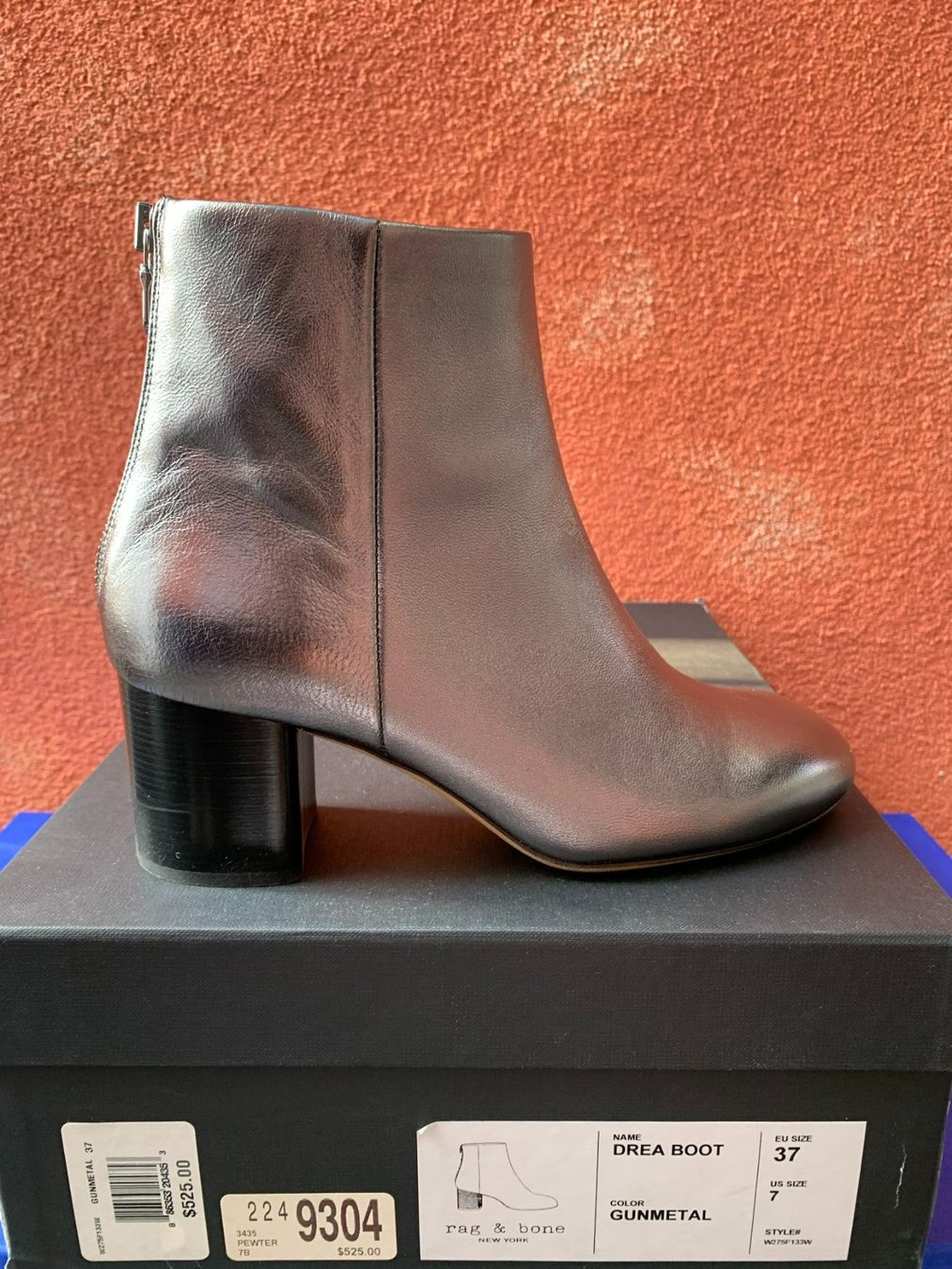 Scarpe da donna: RAG and BONE: OVP - Silberfarbene Stiefelette, 37, NP 525.00 – Nuovo (secondo la descrizione) da Luzern venduto da paulablue 4