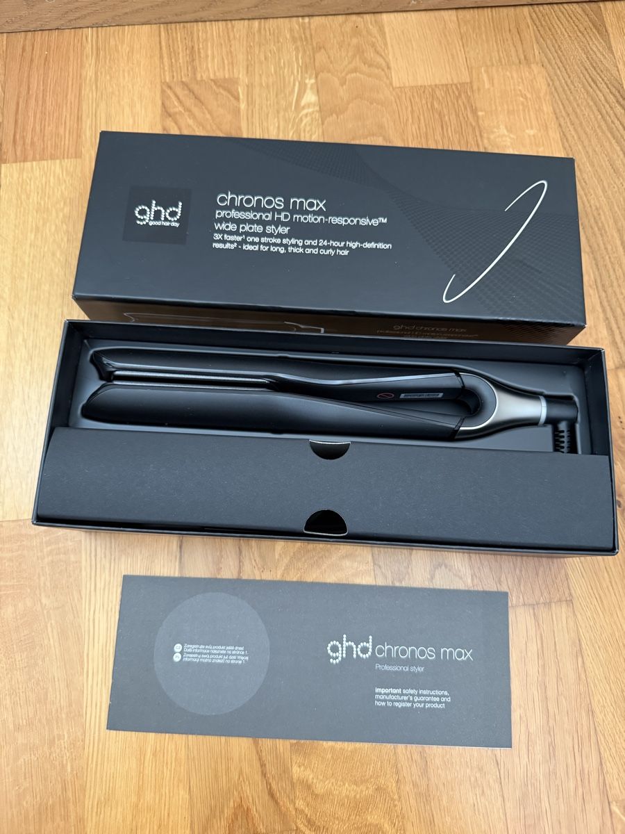 GHD Piastre & Arricciacapelli: Ghd Chronos Max Piastra Professionale NUOVA!! – Nuovo e nell'imballaggio originale da Amriswil venduto da Ttsa