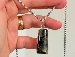 Labradorite necklace