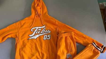 Fubu Trainingsanzug orange Grösse S