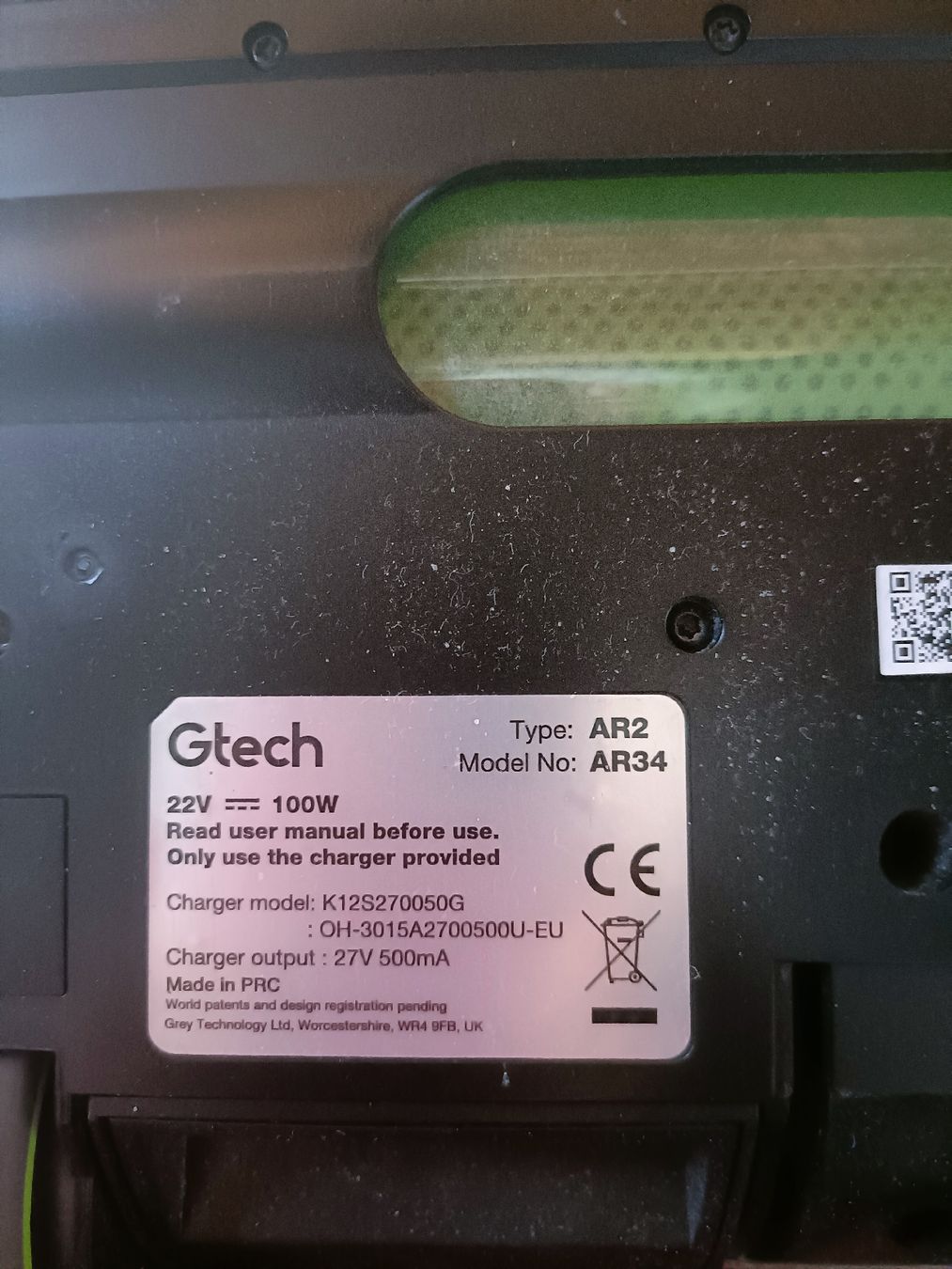 Aspirapolveri & Accessori: Gtech AirRam Akku-Staubsauger AR34 gebraucht – Usato da Romanshorn venduto da Flohmarkt_Romanshorn 3