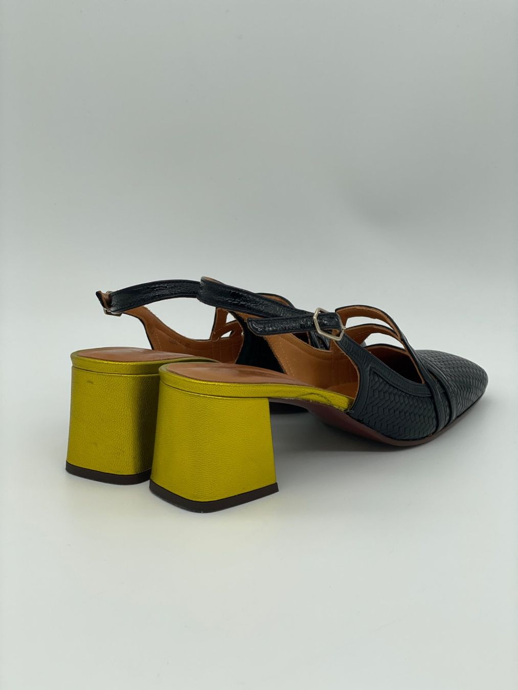 Chie Mihara Scarpe da donna: Chie Mihara Leder Slingback EU 40.5 Schwarz – Usato da Zürich venduto da shoe_shop 3