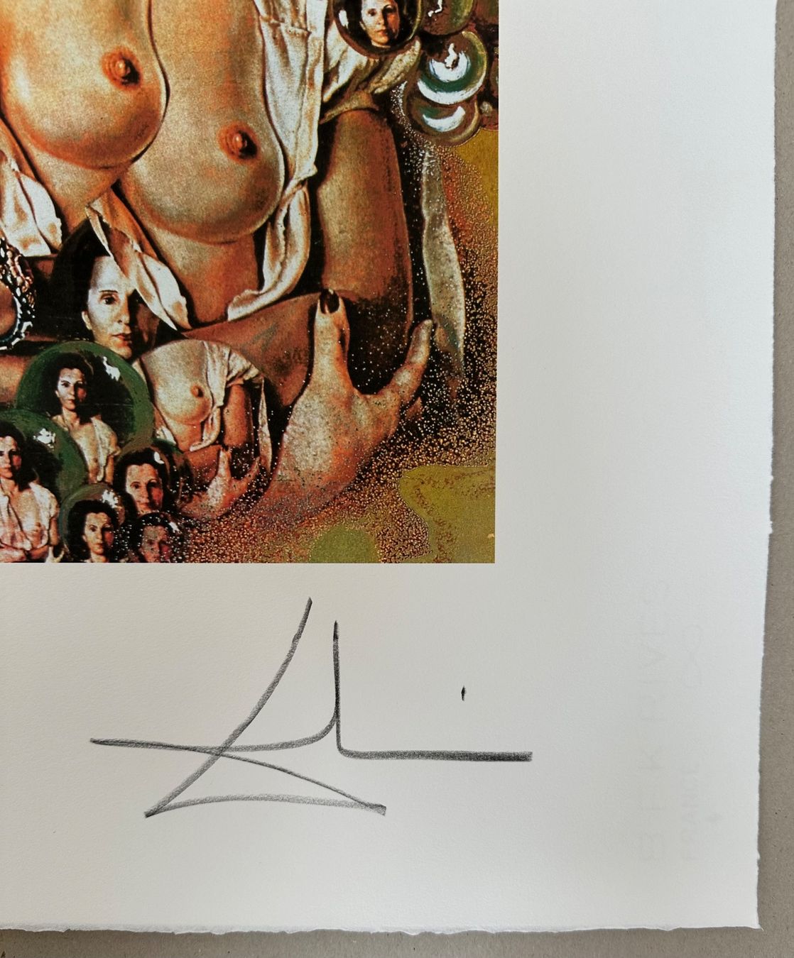 Gemälde: Salvador Dali: Untitled CCXCV/MM – Neu (gemäss Beschreibung) aus Meilen von Smgdesign 2