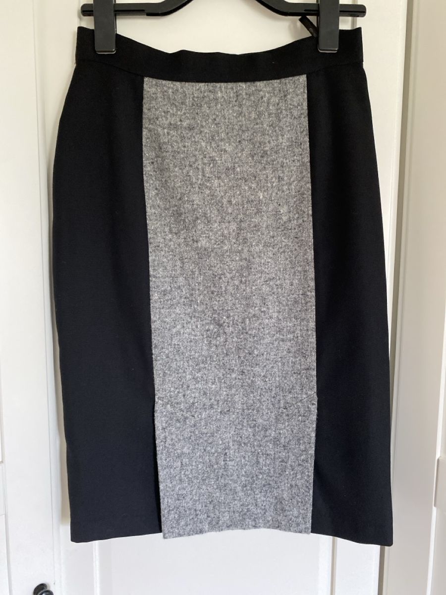 Gonne: Chic Wool Blend Pencil Skirt - Perfect for Fall & Winter Lay – Usato da Zürich venduto da oosterparker
