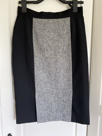Chic Wool Blend Pencil Skirt - Perfect for Fall & Winter Lay