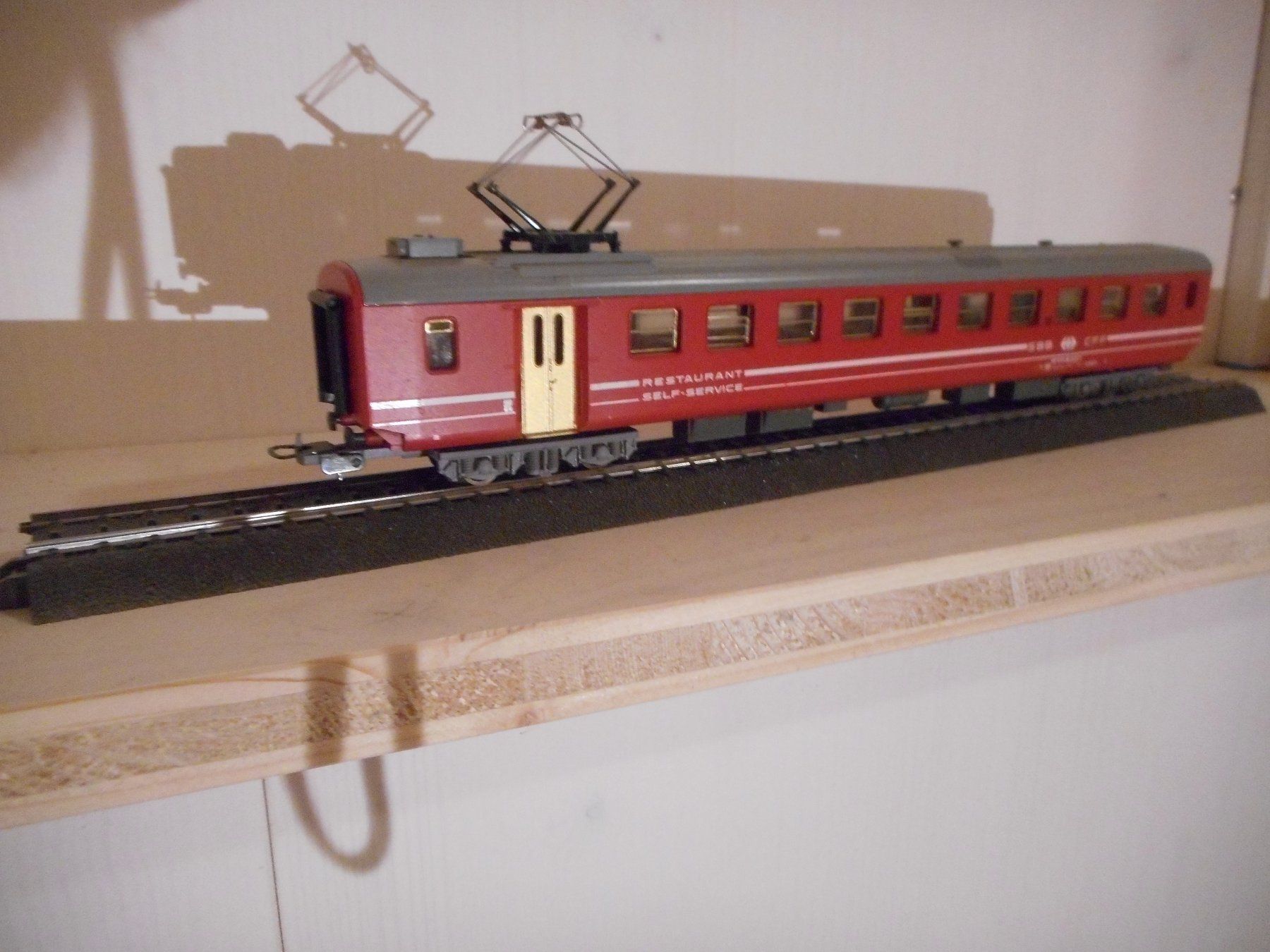 Lima Modellini di ferrovie: Lima Speisewagen DC/H0 – Usato da Bretzwil venduto da gbfluck