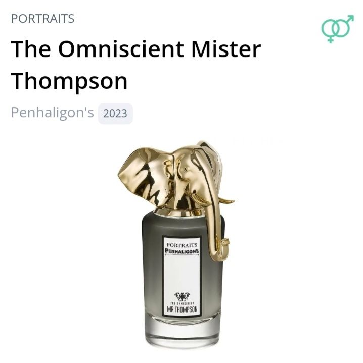 Penhaligon's Parfum & Eau de Toilette: 2 ml MR THOMPSON PENHALIGON'S ABFÜLLUNG – Neu (gemäss Beschreibung) aus St. Gallen von CaliSunshine 1