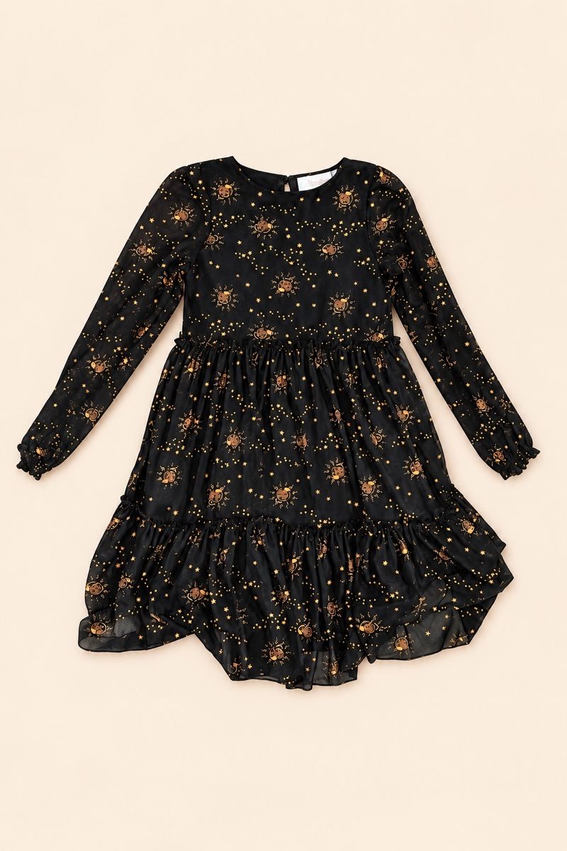 Vestiti & Gonne: ROBE HARRY POTTER NOIRE À ÉTOILES – Nuovo (secondo la descrizione) da Lausanne venduto da mar_6snp 1