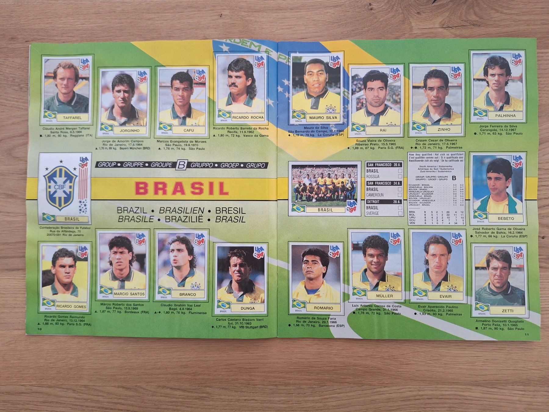 Panini Alben: PANINI WORLD CUP 1994 – Gebraucht aus St. Gallen von Matrix023 3