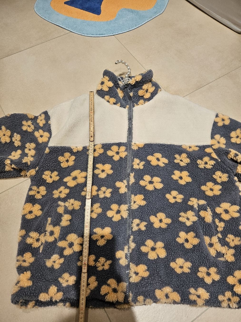 Giacche: warme Teddyjacke mit Blumenmuster gr.XL – Usato da Allschwil venduto da na.wi.90 4