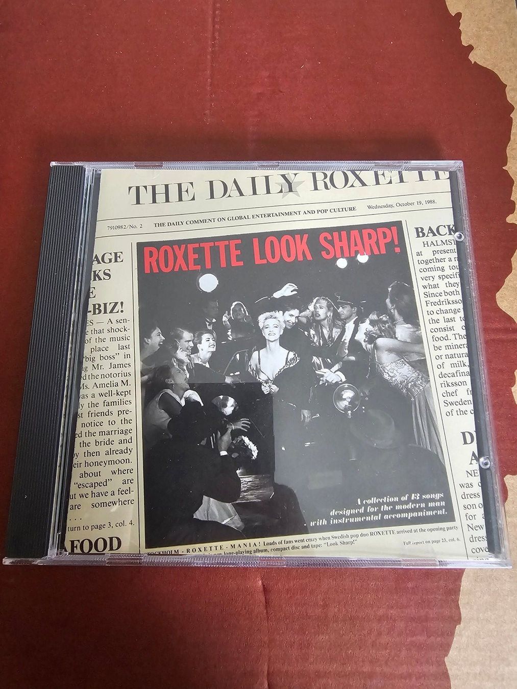 CD: CD - Roxette – Look Sharp! (1989) – Usato da Biberist venduto da Foolio0