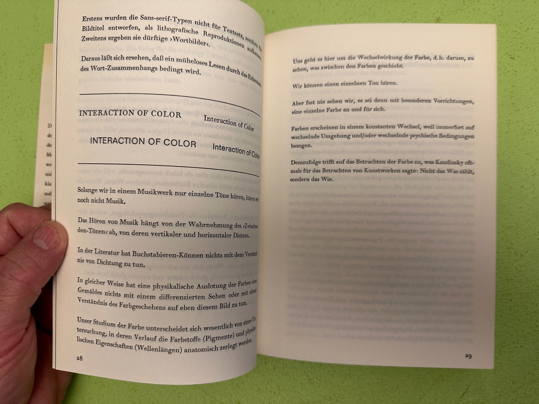 Libri: Josef Albers: Interaction of Color. – Usato da Zürich venduto da allp 2