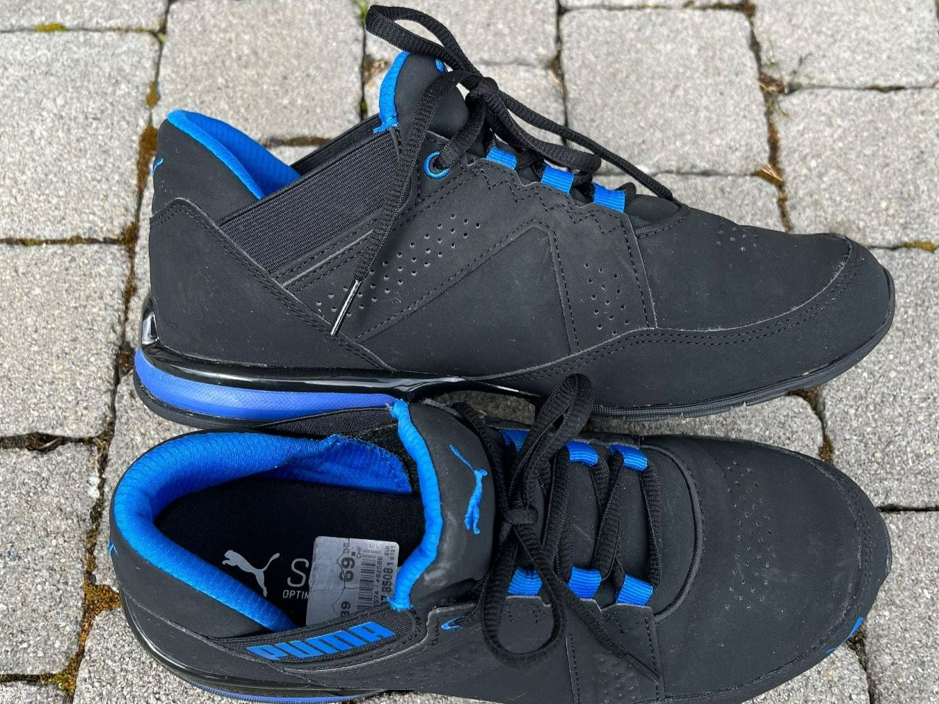 Puma Herrenschuhe: Blau-schwarze Puma-Sneackers Gr.39 – Neu (gemäss Beschreibung) aus Winterthur von Butzel 2