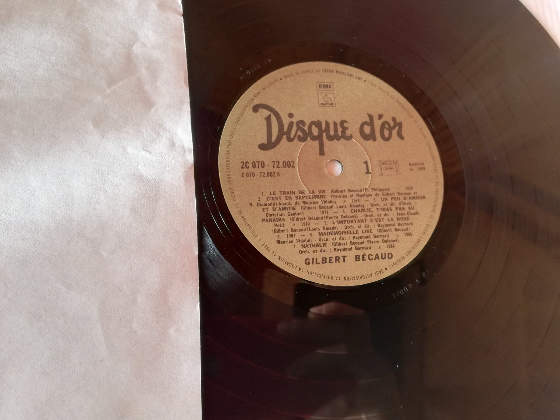 Vinyles: GILBERT BECAUD (TOP ZUSTAND) – D'occasion à Bern par Vinylsound.ch 4