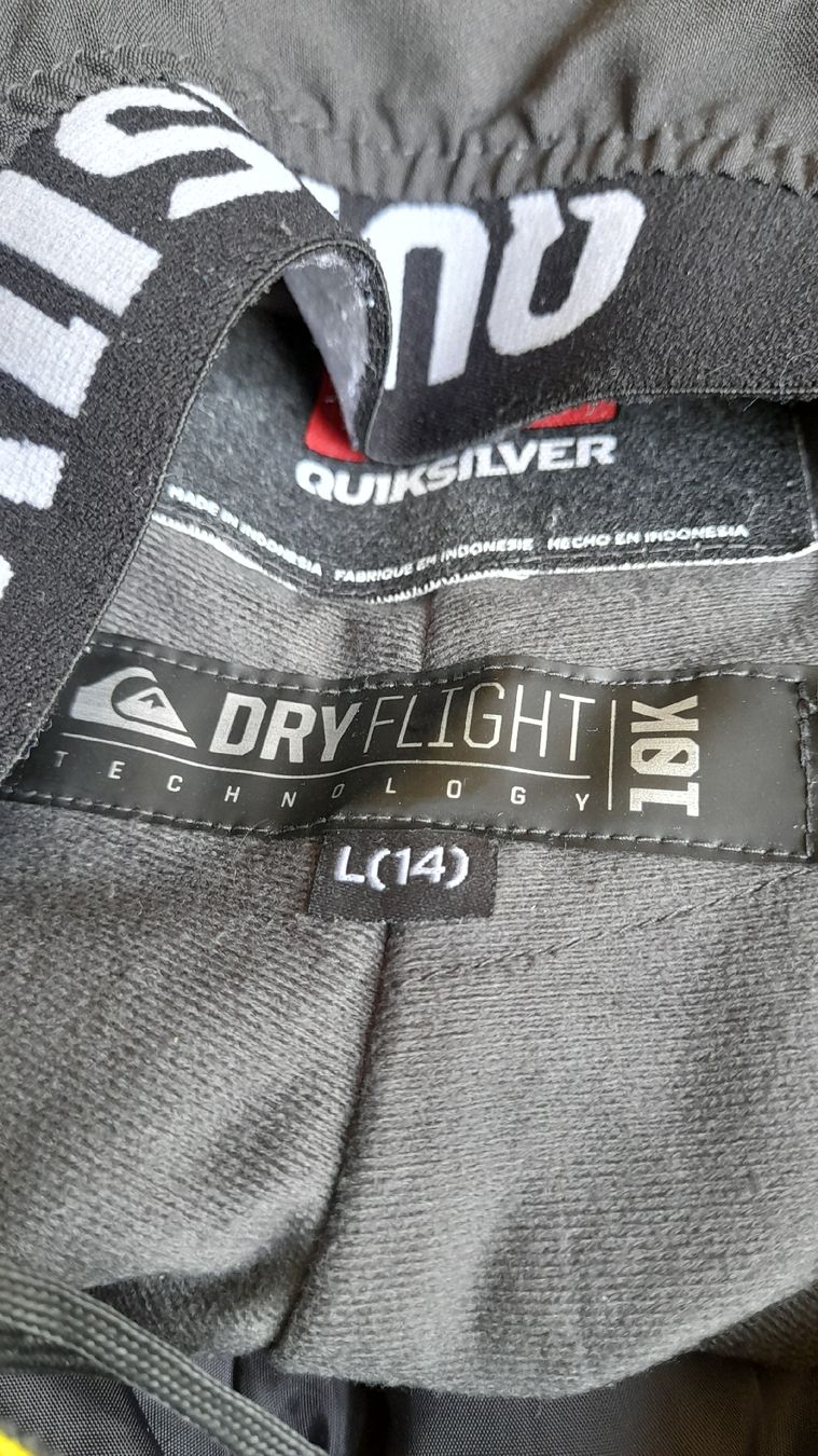 Quiksilver Pantaloni: Kinder Skihose Gr. L,  ca.14 Jahre – Usato da Nesslau venduto da Churfirsten08 4