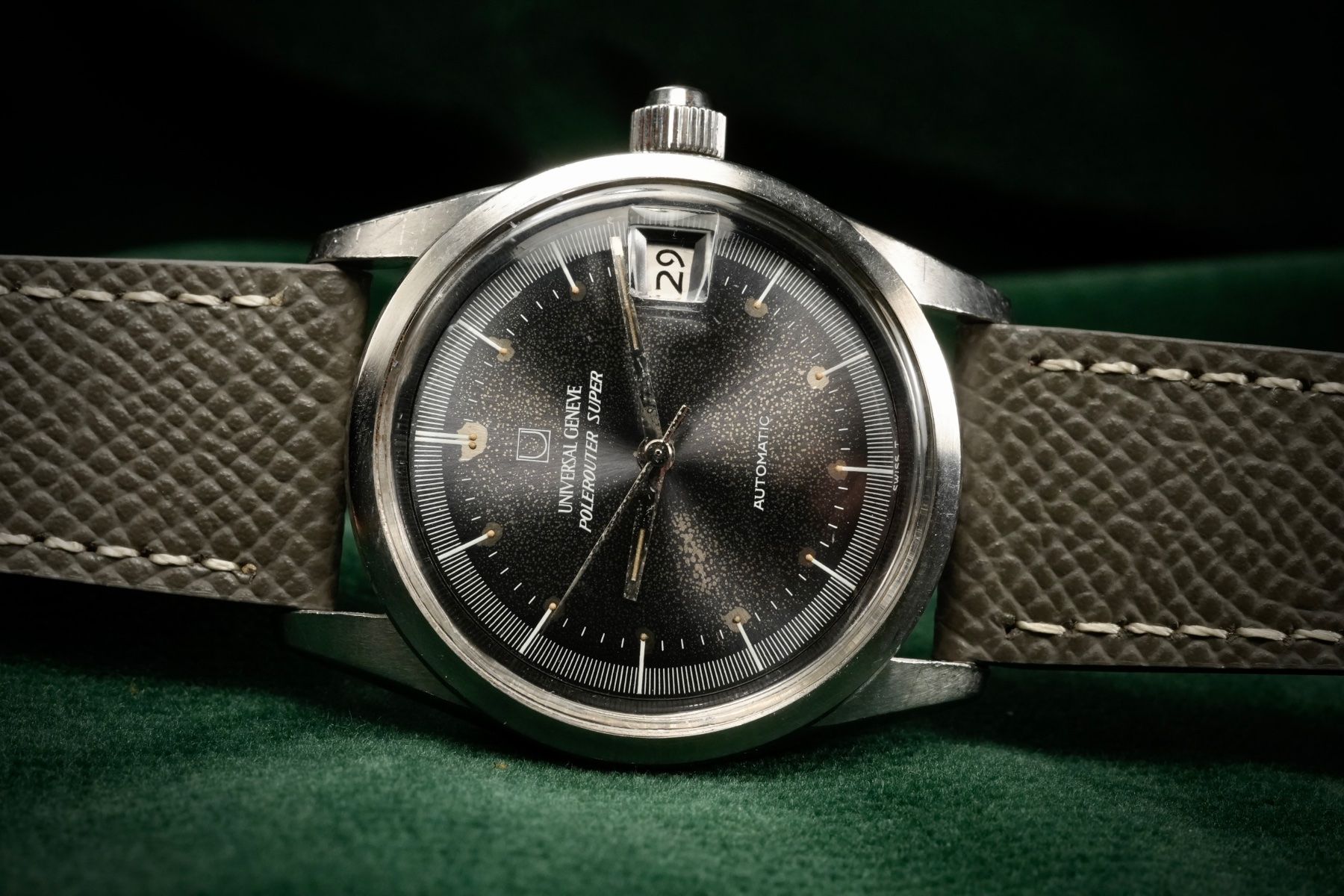 Universal Genève Orologi: Universal Geneve - Polerouter Super 1970 Ref. 869112-26 – Usato da Morcote venduto da chronoservice