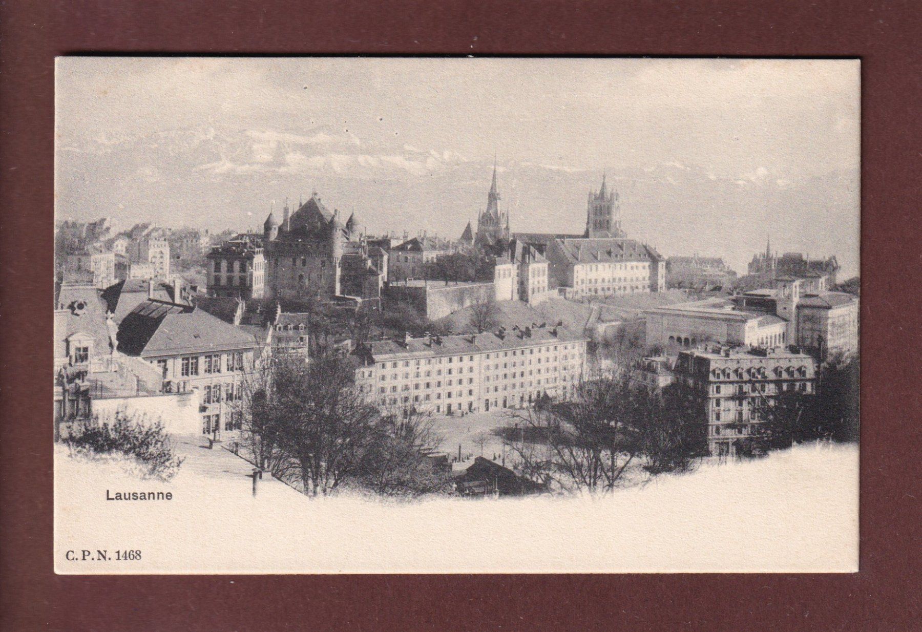Cartoline postali: LAUSANNE - CPN – Usato da Pully venduto da nicecards