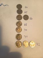 25 centimes 1964-72  belgien 10 stk.   gripnr74