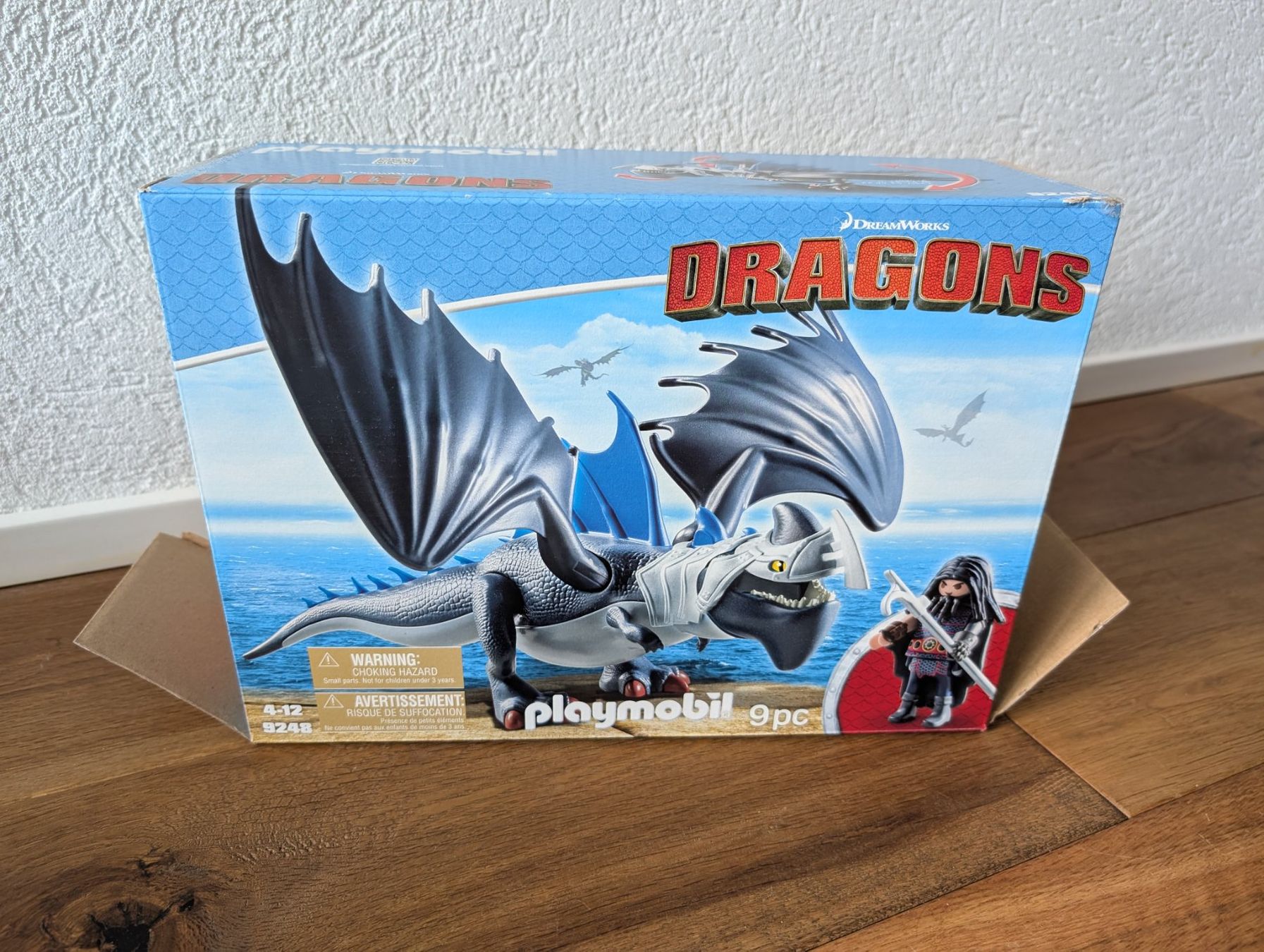Playmobil Giocattoli: Playmobil Dragons Drago mit Donnerklaue 9248 – Usato da Brunnen venduto da berggeiss76