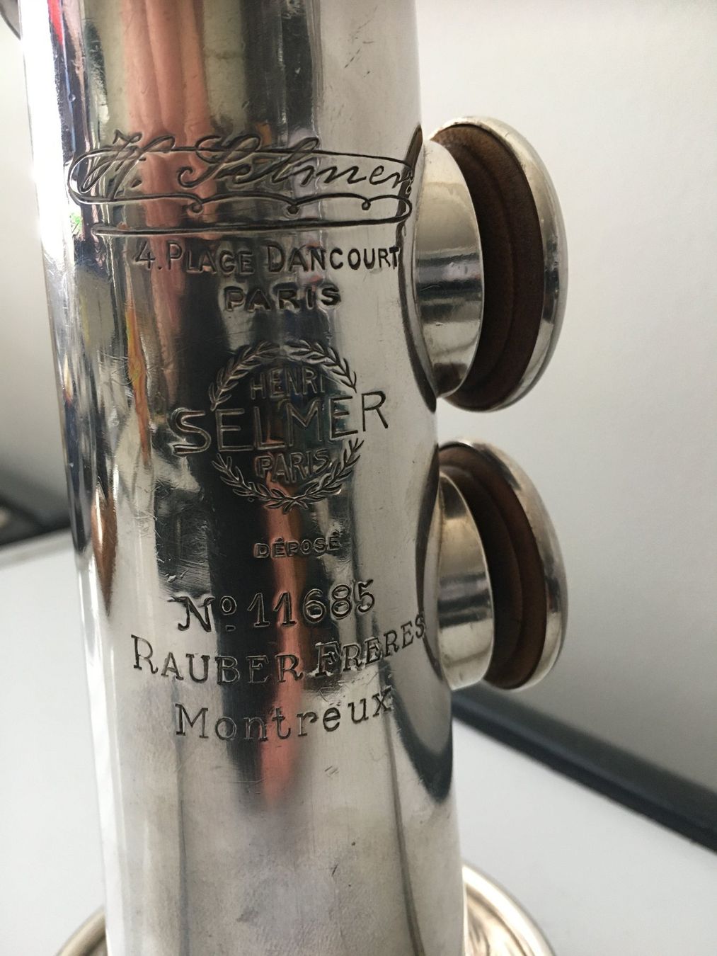 Selmer Strumenti musicali: SELMER Sopran Saxophon – Usato da Riehen venduto da Moleskin 8