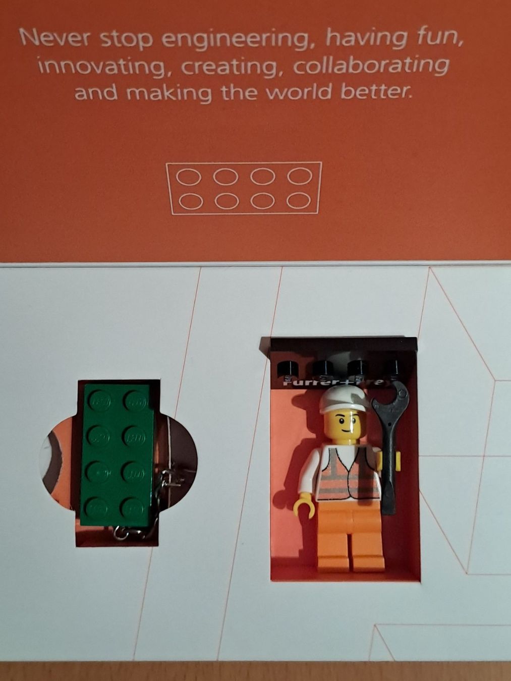 Lego Giocattoli: Mitarbeiter Geschenk Furrer + Frey Lego  Versand möglich – Nuovo (secondo la descrizione) da Kestenholz venduto da Knox1973 1