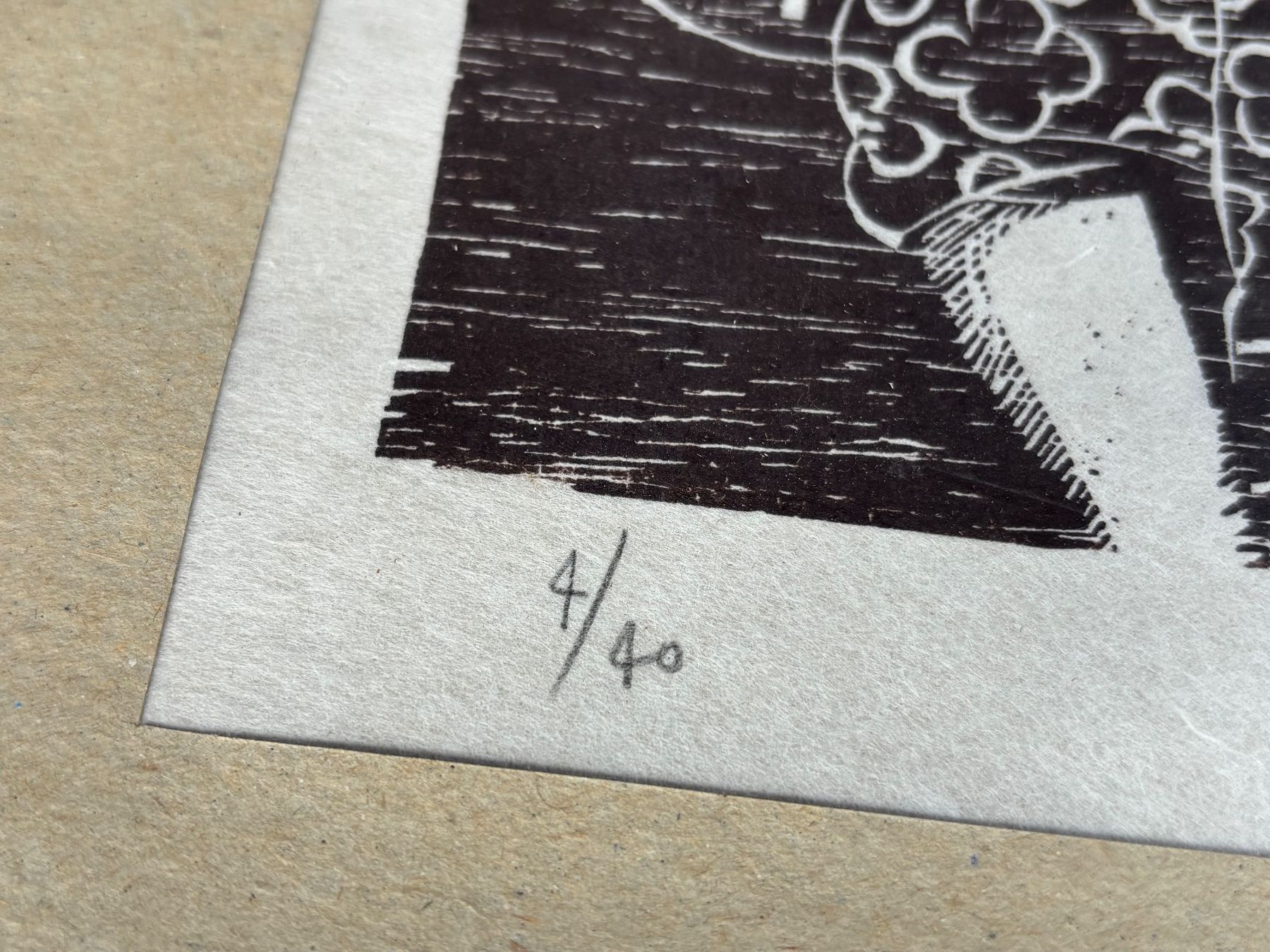 Gravures sur bois: schöner Holzschnitt von Peter Stähli – D'occasion à Feldbach par Olive1 7
