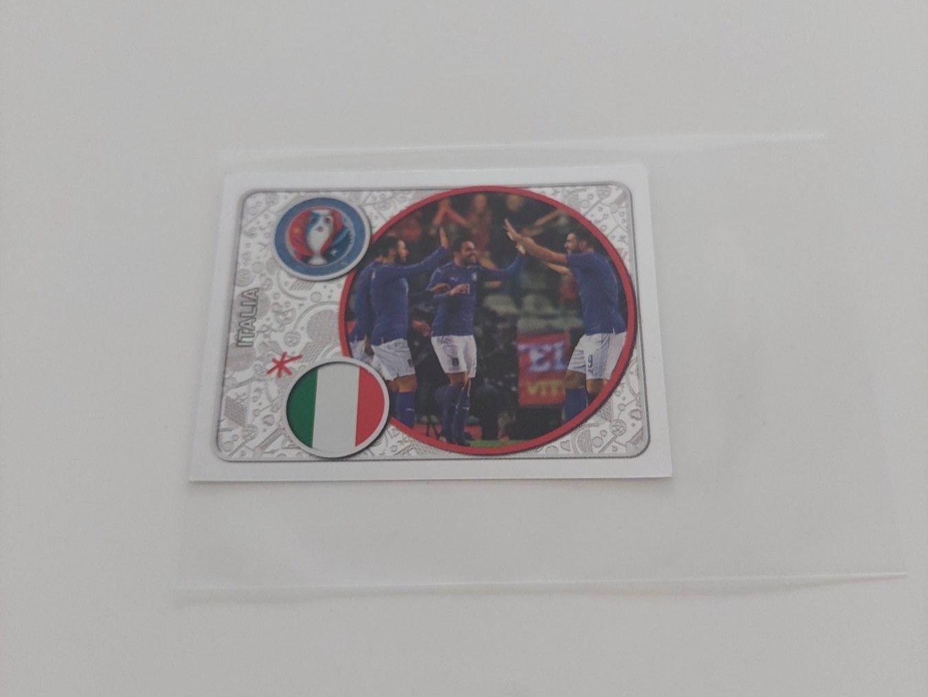 Panini Carte collezionabili: Italien Mannschaft Glitzerbild EM 2016 – Usato da Köniz venduto da Toyscollect