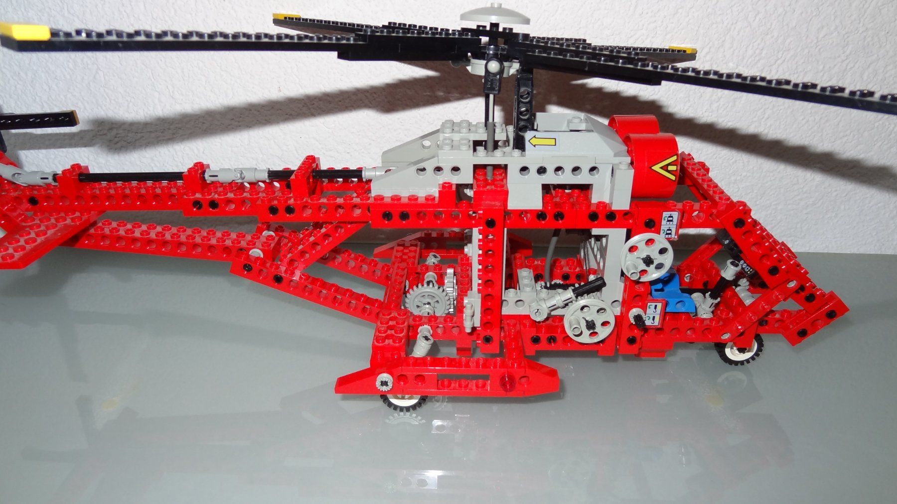 Lego Giocattoli: Lego Technic 8856 Rettungshubschrauber von 1991 – Usato da Winterthur venduto da Blueedition 1