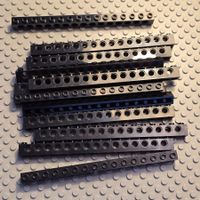 Lego 12x Lochbalken 1x16 mit 15 Pinlöchern  (3703)