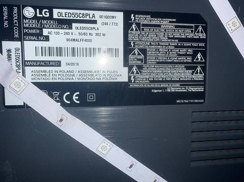 Appareils TV: OLED 55" LG TV – D'occasion à Bellinzona par tah_z6dy 1