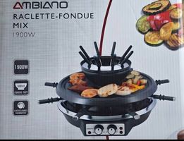 Raclette & Fondue Set in einem