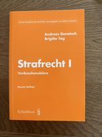 Strafrecht I  Verbrechenslehre, Donatsch/Tag, 9. Auflage