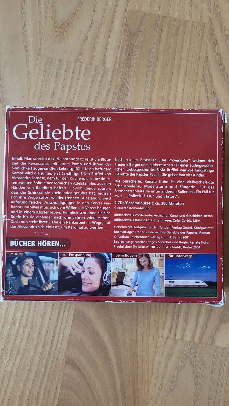 Audiolibri: Die Geliebte des Papstes/ Hörbuch – Usato da Muttenz venduto da Igma 1